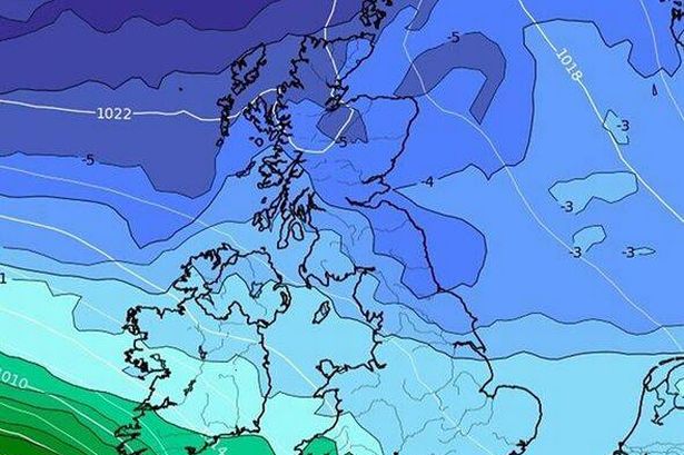 Cold weather maps