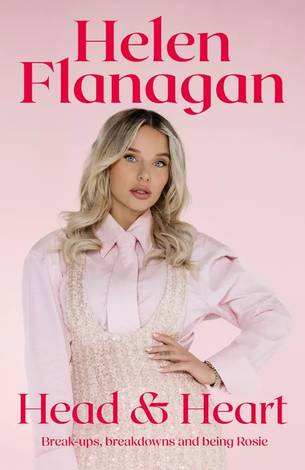 Helen Flanagan book cover head and heart