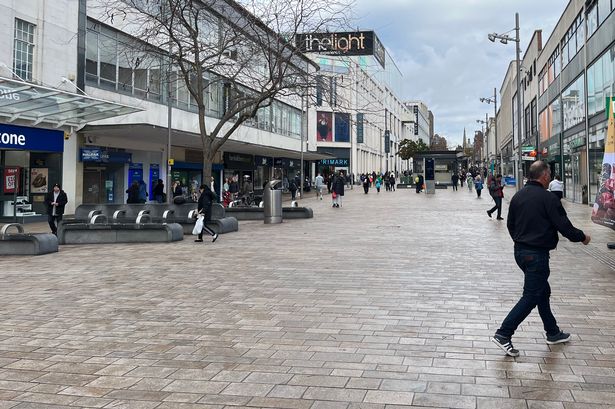 The Moor in Sheffield city centre