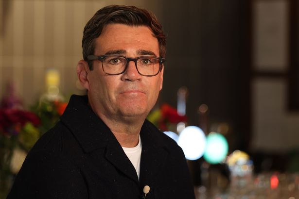 Mayor of Greater Manchester Andy Burnham attends an event from The Guardian during day two of the Labour Party conference