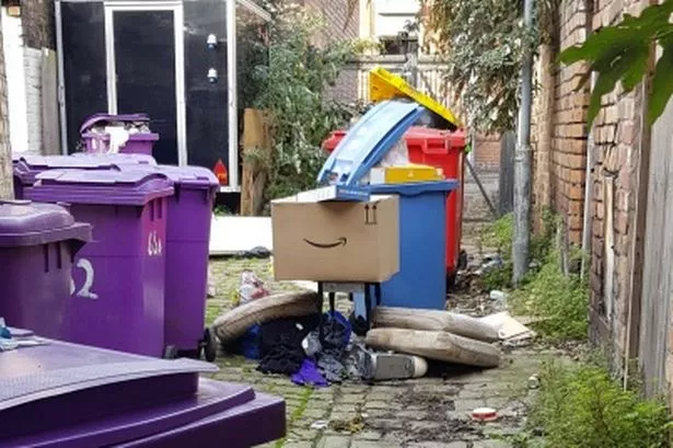 Locals have complained about fly-tipping, rats and anti-social behaviour in an area close to Aigburth Road 