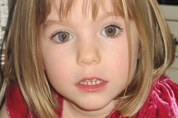 File photo of Madeleine McCann who disappeared from a holiday flat in Portugal