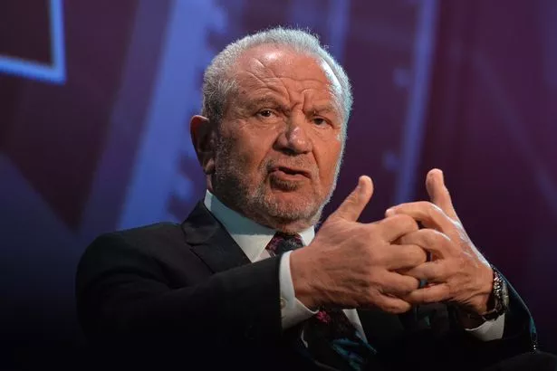 Sir alan sugar talking