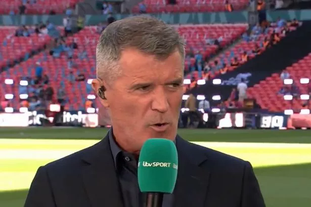 Roy Keane working for ITV