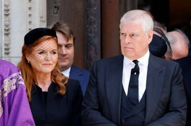 Prince Andrew with his ex-wife Sarah Ferguson
