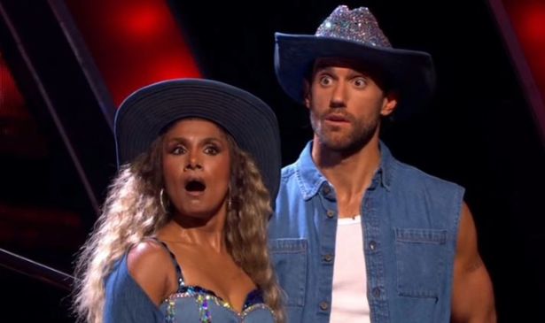 Two people looking shocked
