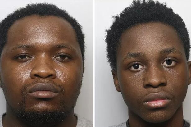 Mugshots of Patrick Leonard and Lannee Ksigwa