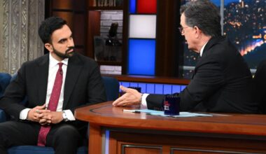 Zohran Mamdani Says Colbert's Late Show Pitched a Game About Gaza Genocide