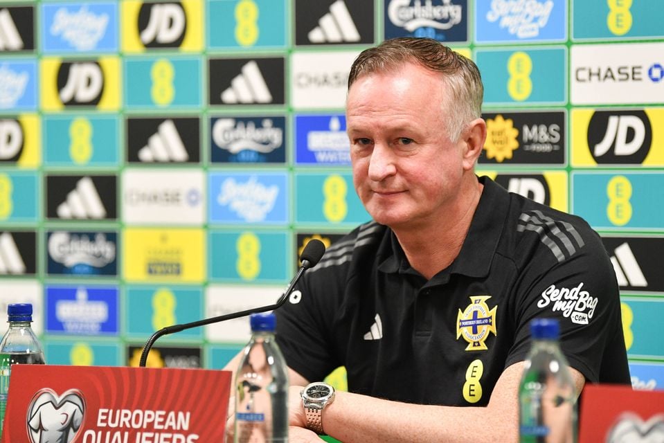 Michael O'Neill will celebrate his 100th game in charge of Northern Ireland against Germany