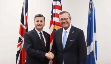US Ambassador to the UK visits Edinburgh