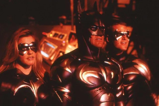 Christine Loss/Warner Bros. Alicia Silverstone, George Clooney, and Chris O'Donnell in 'Batman & Robin'