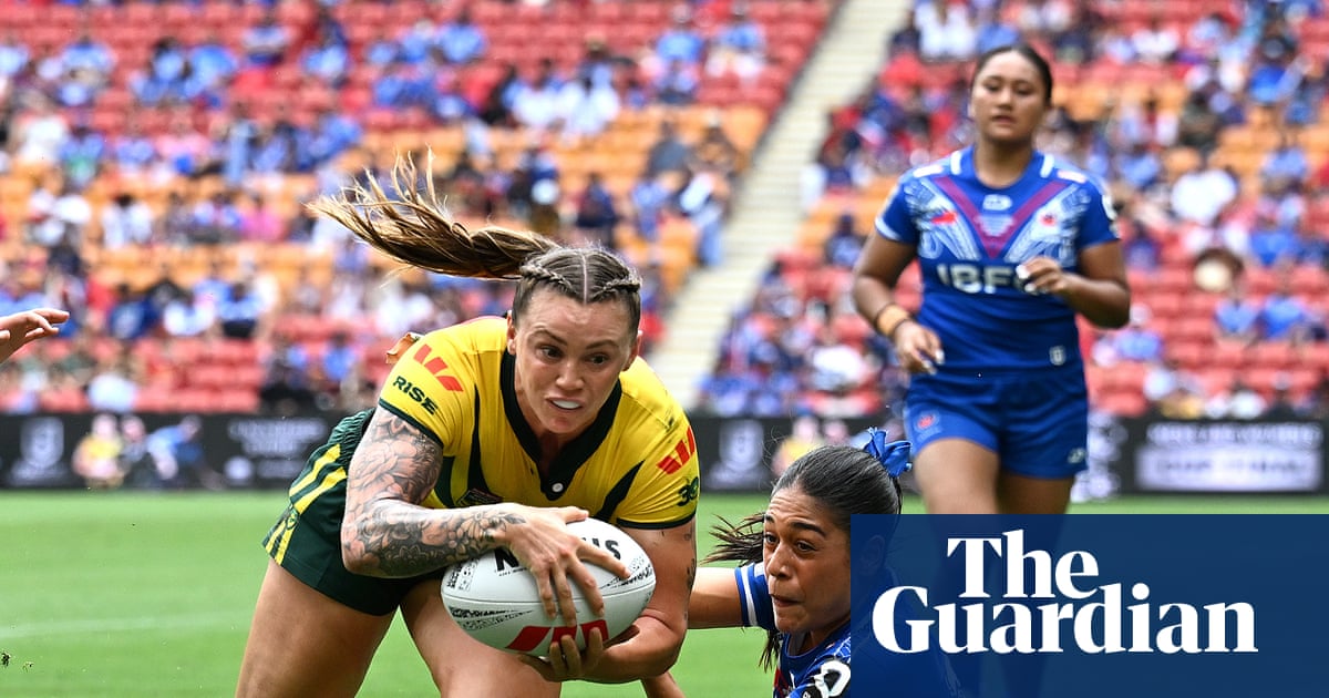 Julia Robinson soars for try of the year contender as Jillaroos shut out Samoa | Australia women's rugby league team
