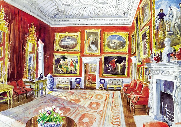 Corsham Court Picture Gallery, one of Brown’s most distinguished interiors