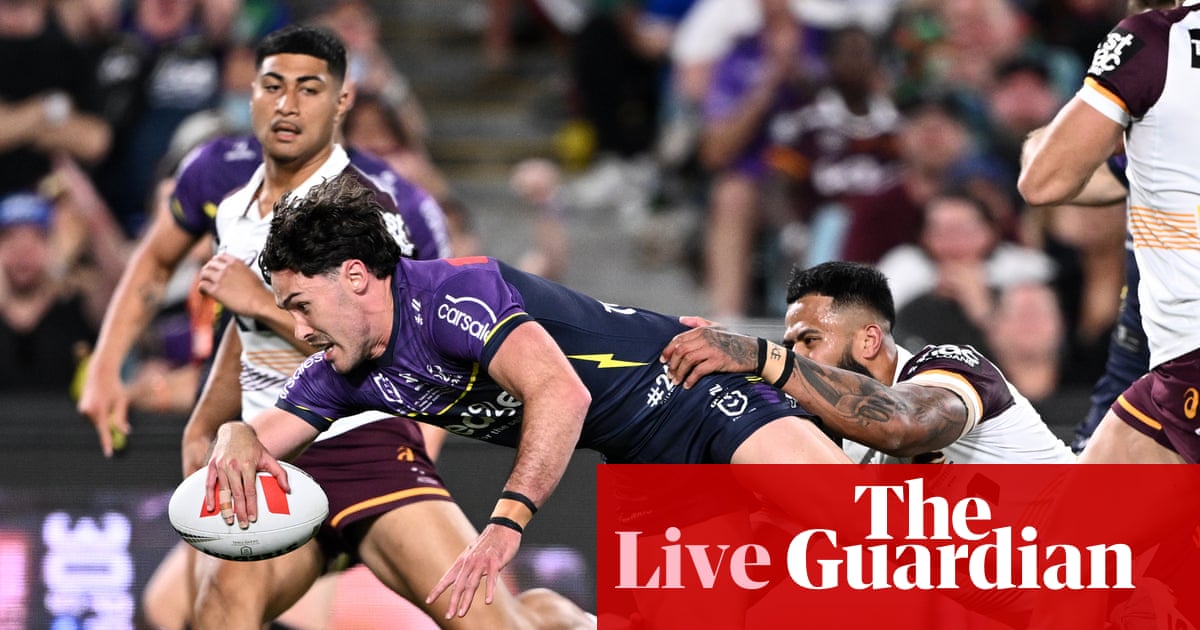 NRL 2025 grand final: Melbourne Storm v Brisbane Broncos – rugby league live | NRL