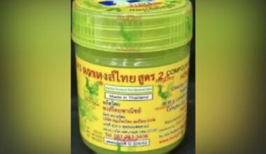 Thailand issues health warning on batch of popular Hong Thai herbal inhalers