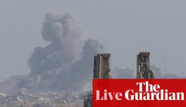 Israel-Gaza live: airstrikes reported in Gaza despite Trump’s call for Israel to stop bombing ‘immediately’ | Gaza