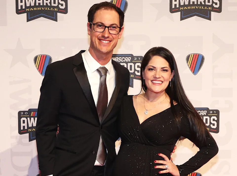 <p>Joey Logano & Brittany Logano</p>