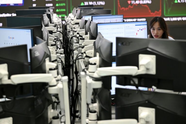 Stock markets fall with Wall St as US credit fears add to worries