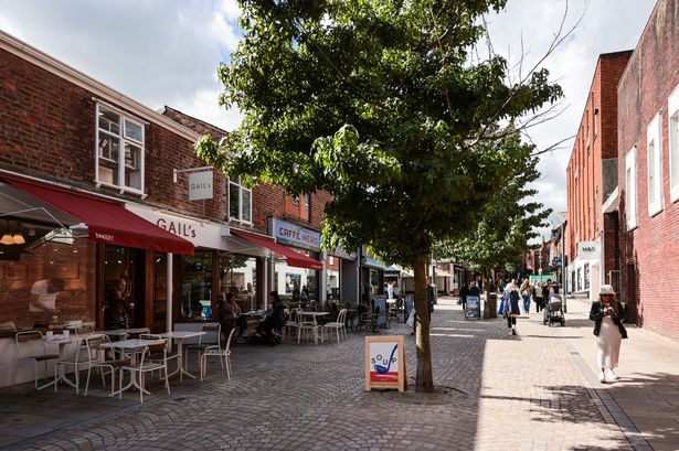 Altrincham town centre 