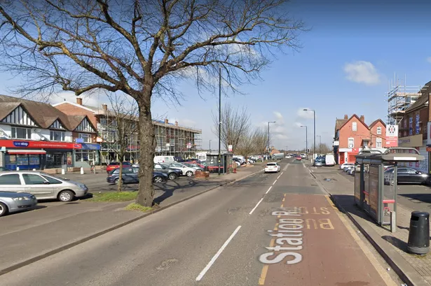 A general view of Station Road in Stechford