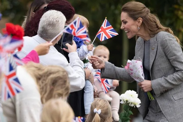 Getty Kate Middleton on October 2, 2025