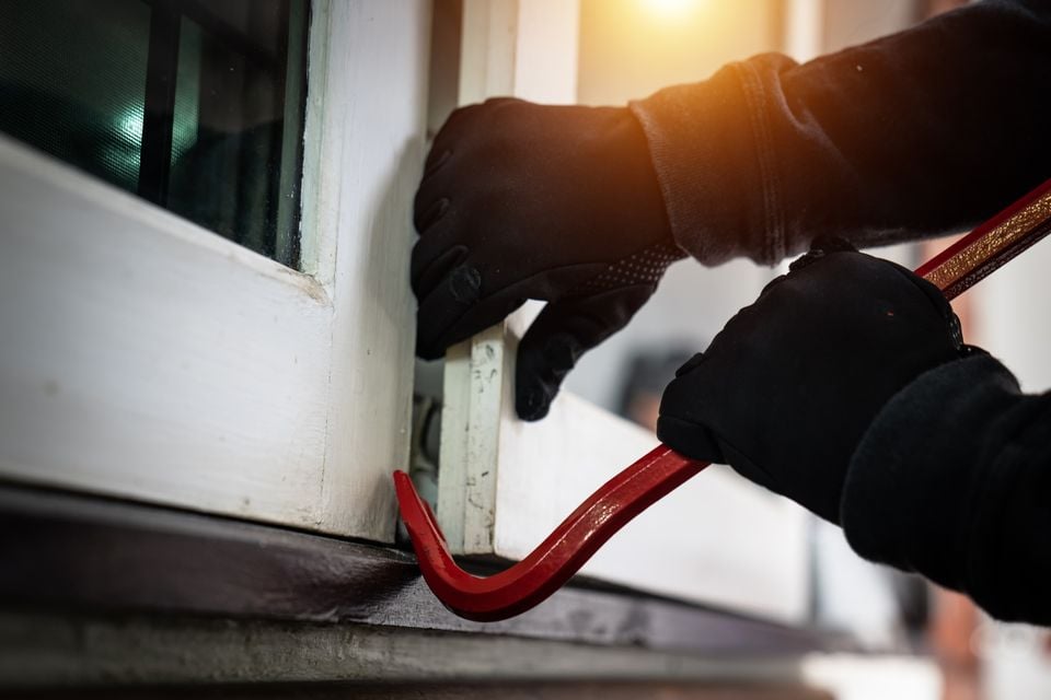 The reported burglary happened in Ballynahinch on Friday evening. Stock image.