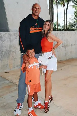 monicalaurentaylor/Instagram Jason Taylor and Monica Taylor with their son
