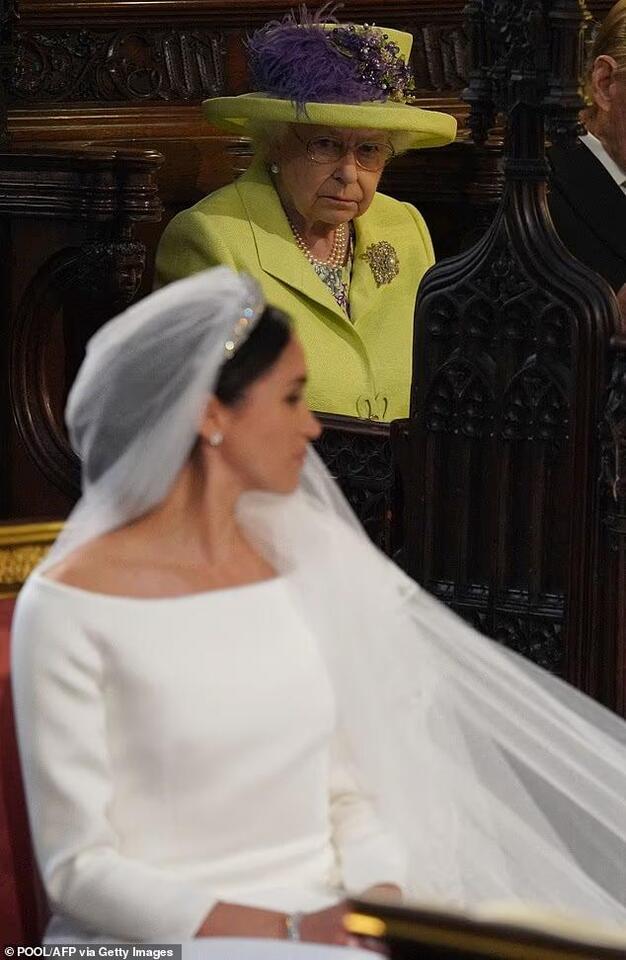 Meghan's absence of a Maid of Honour at her wedding left Clare Waight Keller, the designer of the dress, to...