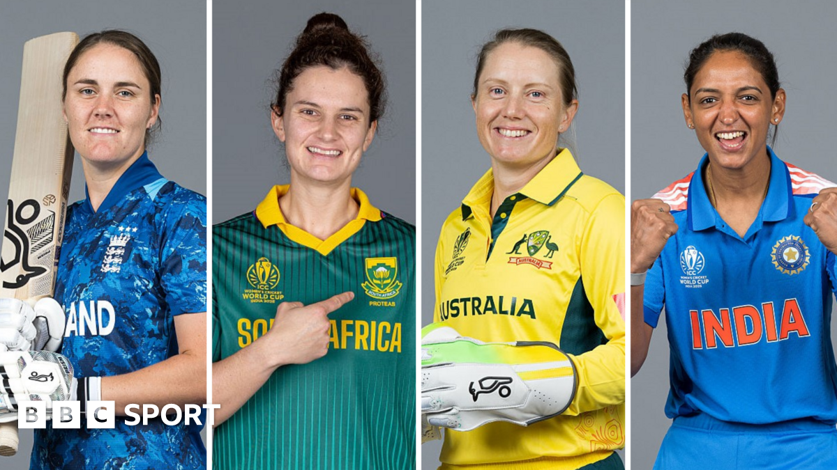 Nat Sciver-Brunt, Laura Wolvaardt, Alyssa Healy, Harmanpreet Kaur