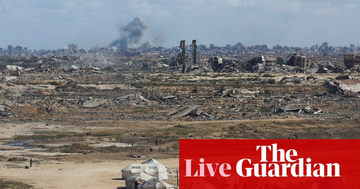 Gaza ceasefire talks live: negotiators due in Cairo as Israeli attacks continue | World news