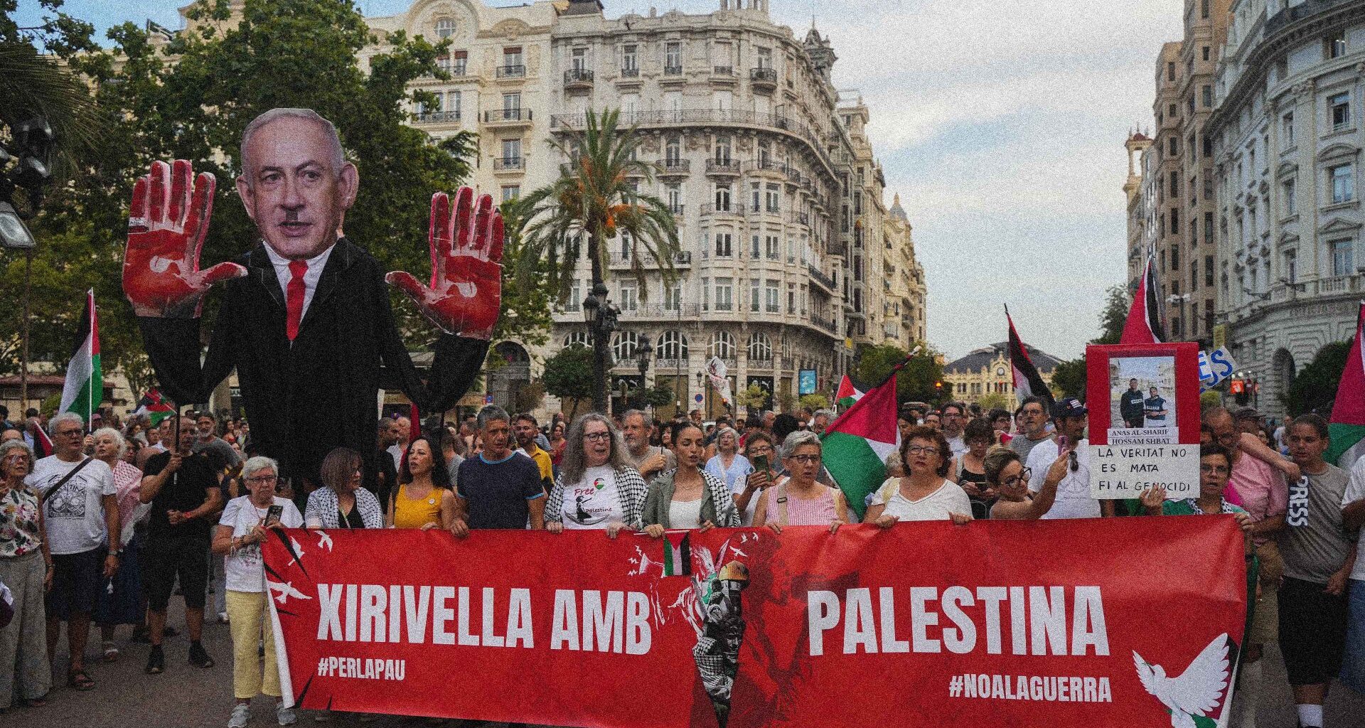 Spain ignores its problems at home