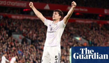 Manchester United end wait for Anfield win as Maguire header stuns Liverpool | Premier League