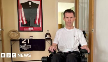 Paralysed jockey Graham Lee says 'without hope you have nothing'