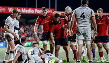 Four yellow cards and late drama as Munster squeeze past Edinburgh
