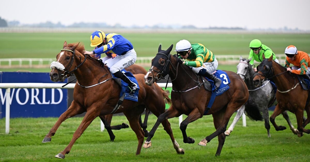 Ben Coen pounces late on Retracement at the Curragh 