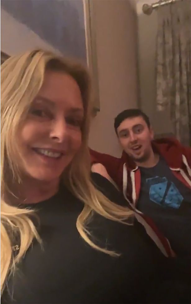 Carol was on Instagram Live