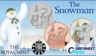 enlarged image for United Kingdom. Christmas Celebrations Kick Off With Snowman™ Gold and Silver Coins