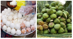 The eggs and coconut businesses are booming