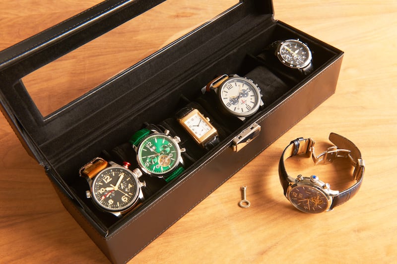 Items such as valuable watches like these can end up with a house clearance company, in a charity shop, or they can be buried with you. Photograph: Getty Images