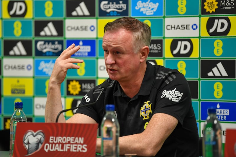 Northern Ireland senior men's manager Michael O’Neill.