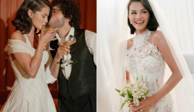 Selena Gomez Shares the First Look at Her Wedding Reception Dress in New Photos from Her and Benny Blanco's Big Day