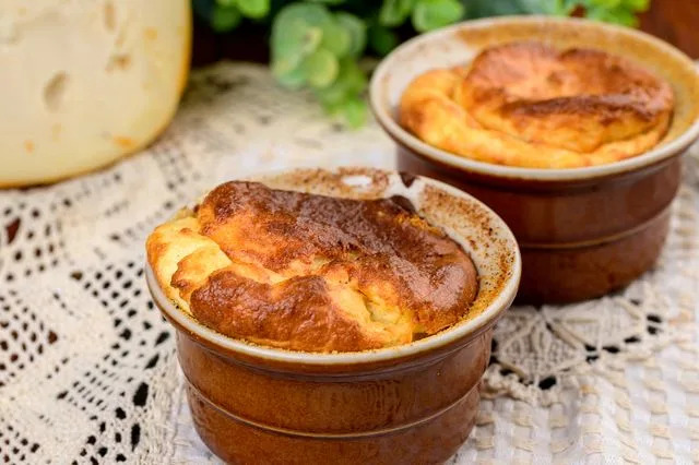 Tatyana Berkovich/Getty Images French baked cheese soufflés.