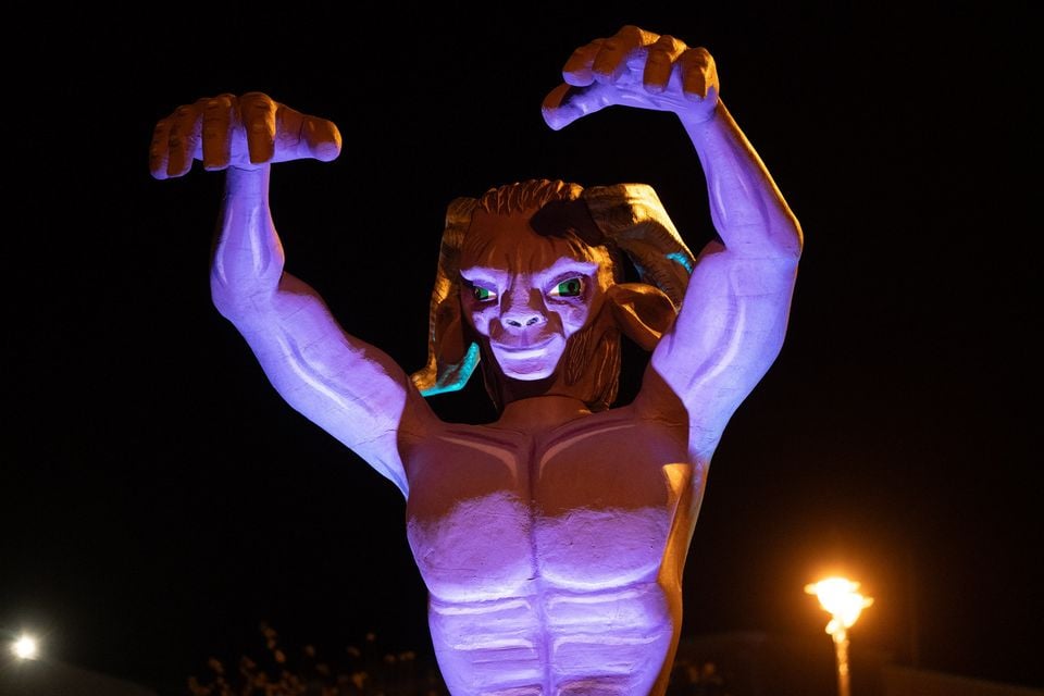 Derry's Halloween Carnival. Picture: Martin McKeown.