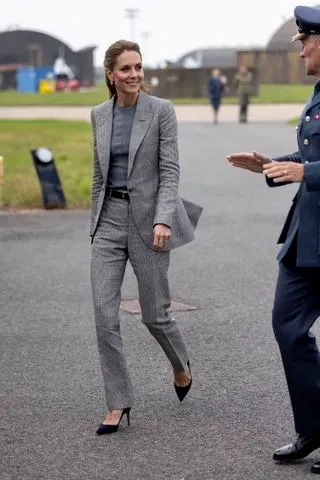Getty Kate Middleton at RAF Coningsby on October 2, 2025