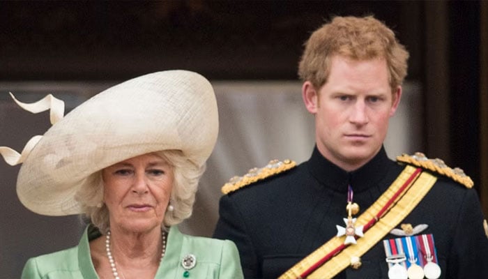 Prince Harrys villain claims about Queen Camilla gets exposed by ex-butler