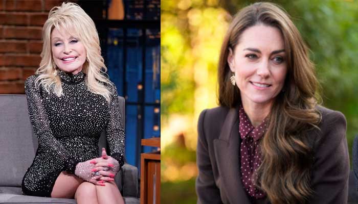 Dolly Parton and Kate Middleton