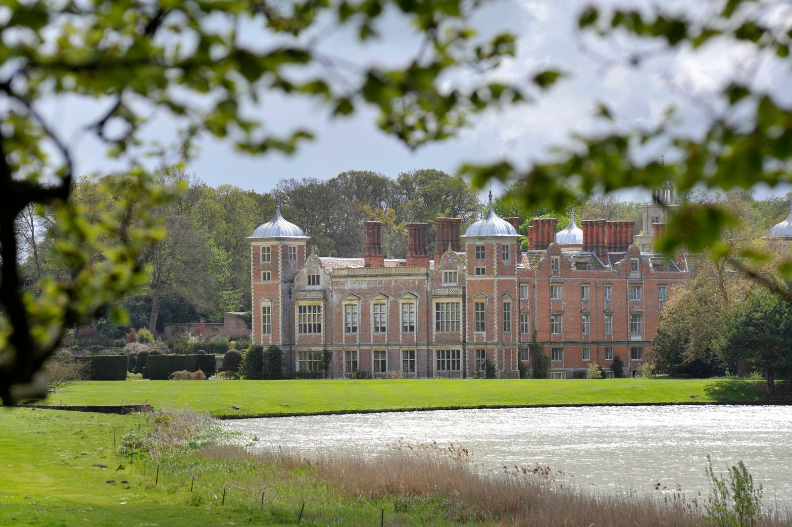 Blickling Hall a Jacobean house at Blickling near Aylsham in Norfolk UK.