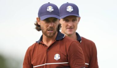 Tommy Fleetwood trolled over 23-year age gap to wife Clare at Ryder Cup | Golf | Sport