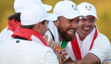 Shane Lowry's seven-word message to dad speaks volumes about Ryder Cup fears | Golf | Sport