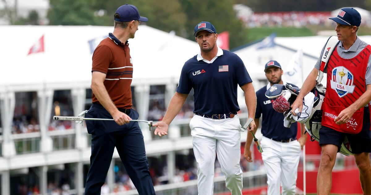 New footage shows why Bryson DeChambeau angrly confronted Justin Rose | Golf | Sport